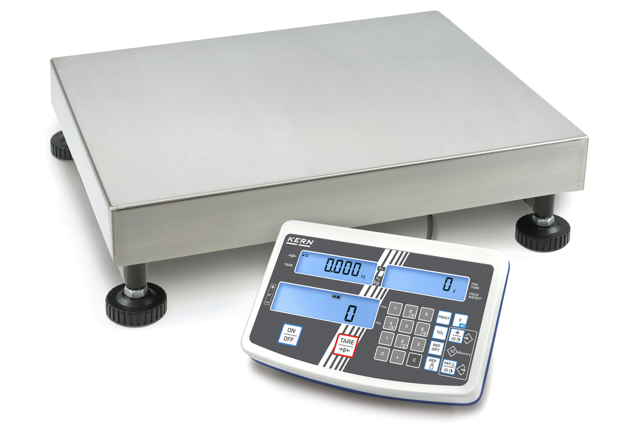 KERN AND SOHN IFS 60K0.5DL Industrial Balance, 30000 And 60000g Max. Weighing, 0.5 And 1g Readability | CE8KBY