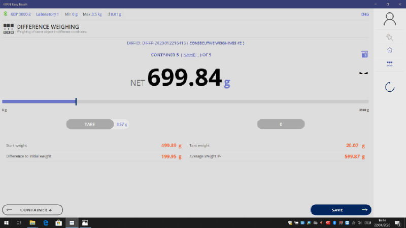 KERN AND SOHN SET-22