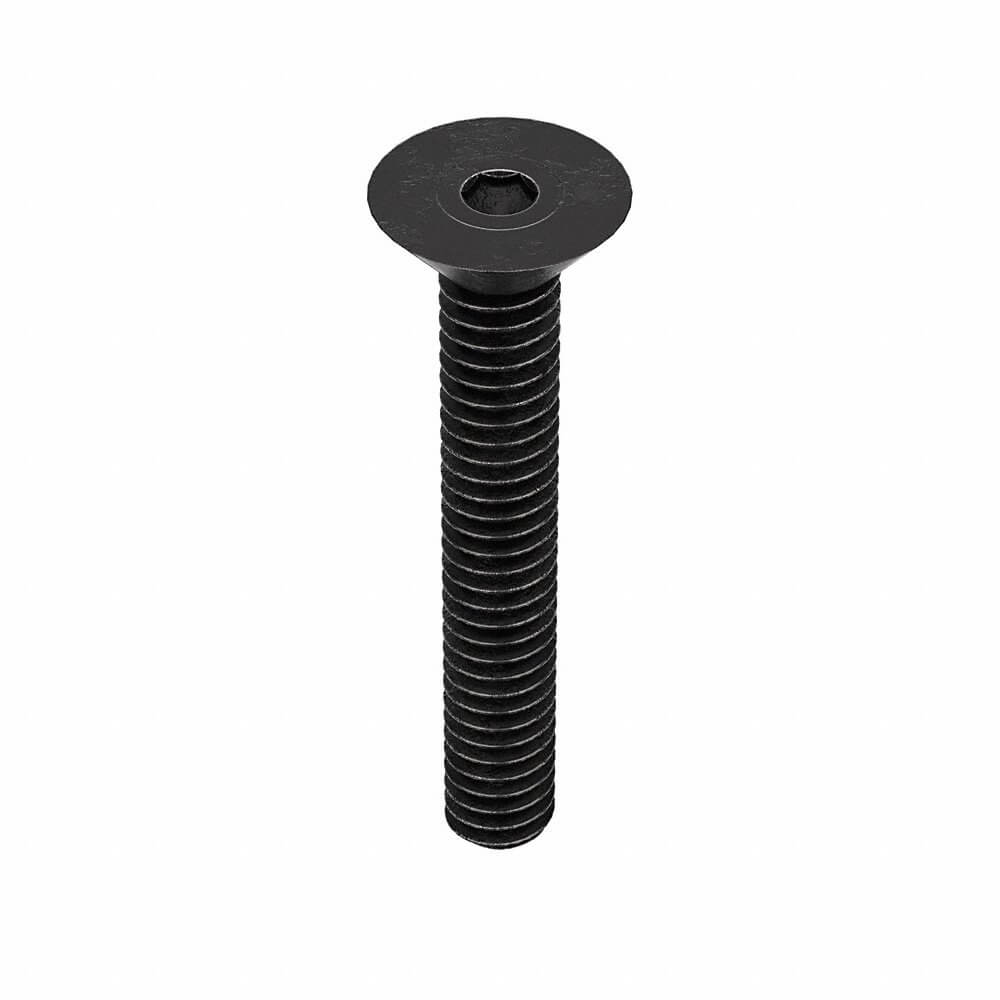 KERR LAKESIDE 25C150KFC Socket Cap Screw, Flat, 1/4-20 Thread Size, 1-1/2 Inch Length, 100Pk | AE4QUX 5MJT6