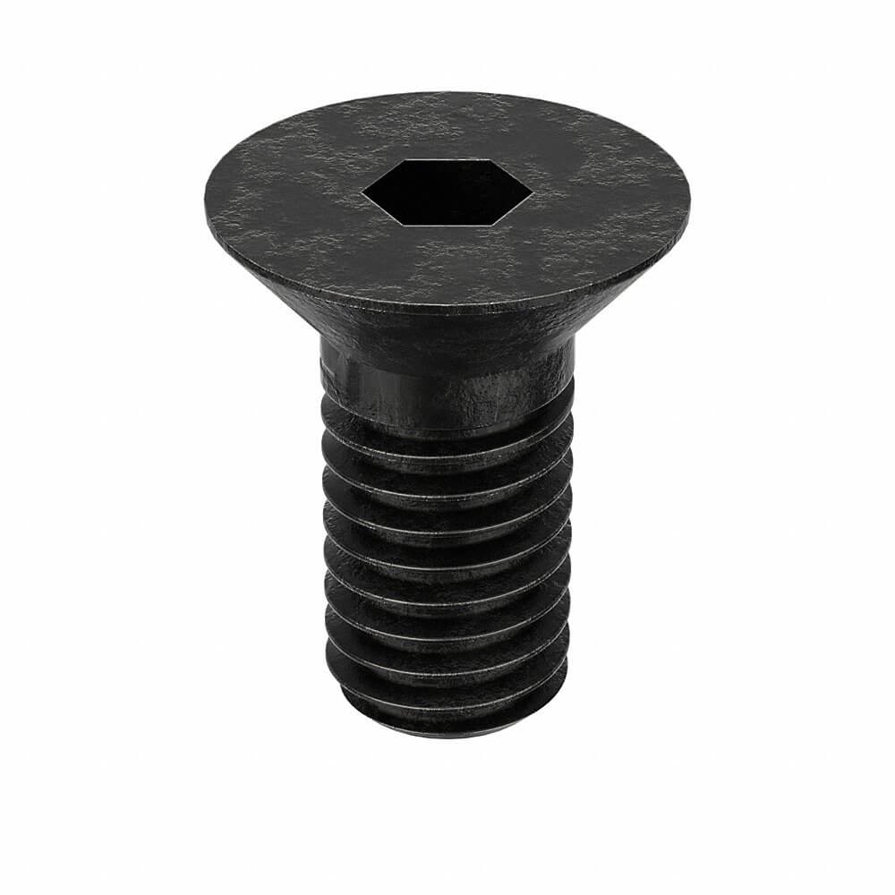 KERR LAKESIDE 43C75KFC Socket Cap Screw, Flat, 7/16-14 Thread Size, 3/4 Inch Length, 100Pk | AE4QVF 5MJU4