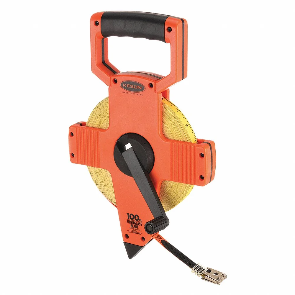 KESON OTR-18M-100 Tape Measure 1/2 Inch x 100 Ft/30m Pumpkin | AC9YCD 3LJT4