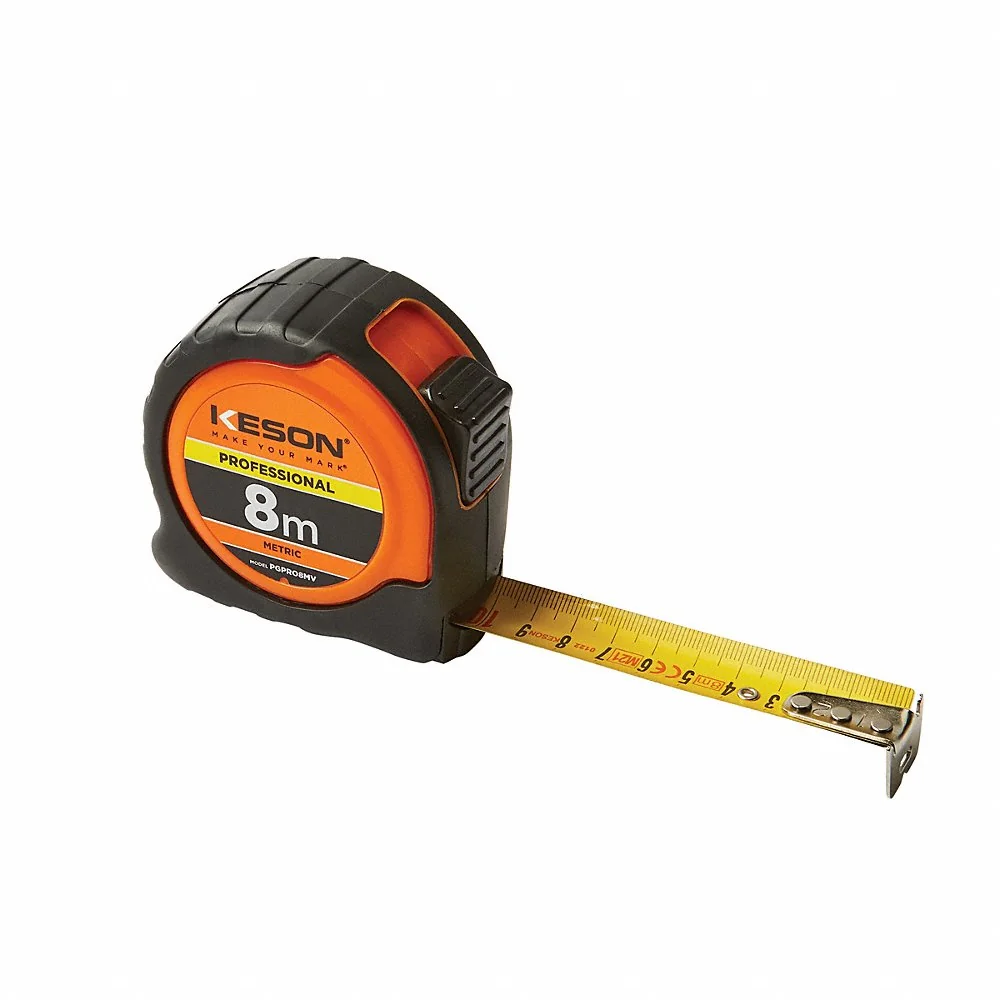 KESON PGPRO8MV Tape Measure, 8 m Length, ABS | CM7VFB