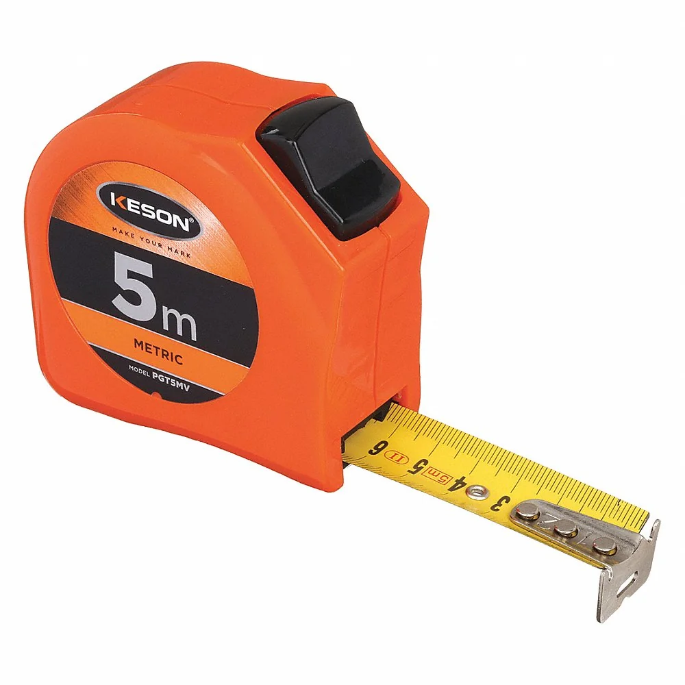KESON PGT5MV Tape Measure Closed 25mm x 5m Orange | AB7FPA 22UY56