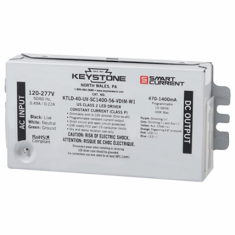 KEYSTONE TECHNOLOGIES KTLD-40-UV-SC1400-56-VDIM-W1-CP