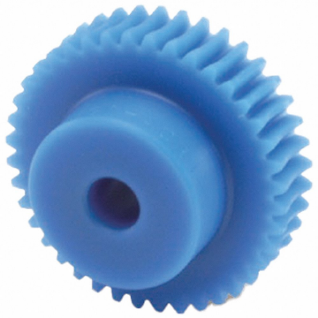 KHK GEARS PG1-20R1 Worm Wheel, Reduction Ratio 20, Module m 1, Right Hand, 20 Deg Pressure Angle, Nylon | CR6PYB 793CE3