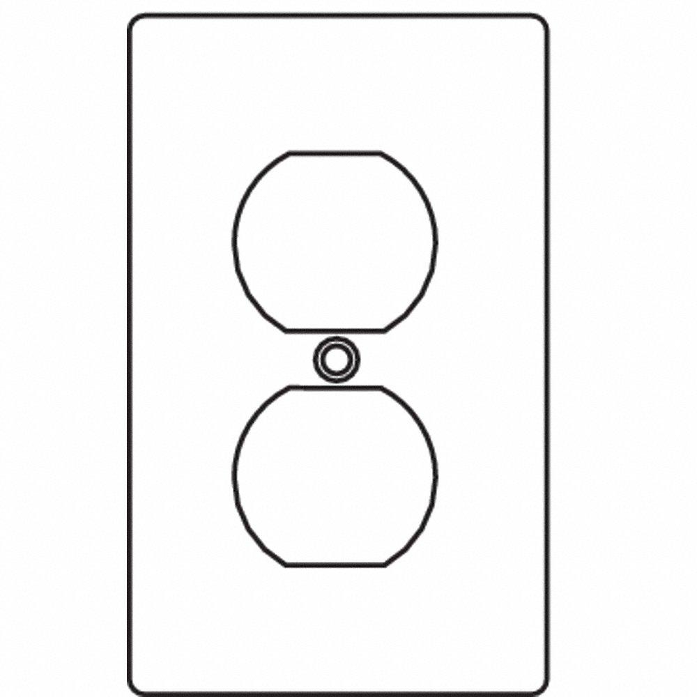 KILLARK 1FAC Weatherproof Cover, 4 9/16 Inch Height, 4 9/16 Inch Width, 1 Gang | CJ3UKN 49ZX85