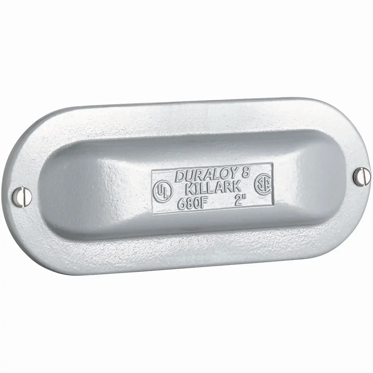 1-1/4 Inch Size Cast Iron Form 8 Conduit Cover