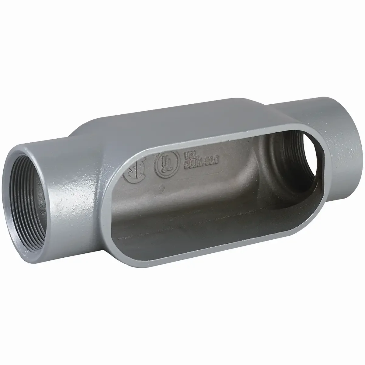 4 Inch Size C Hub, Iron Form 7 Conduit Body