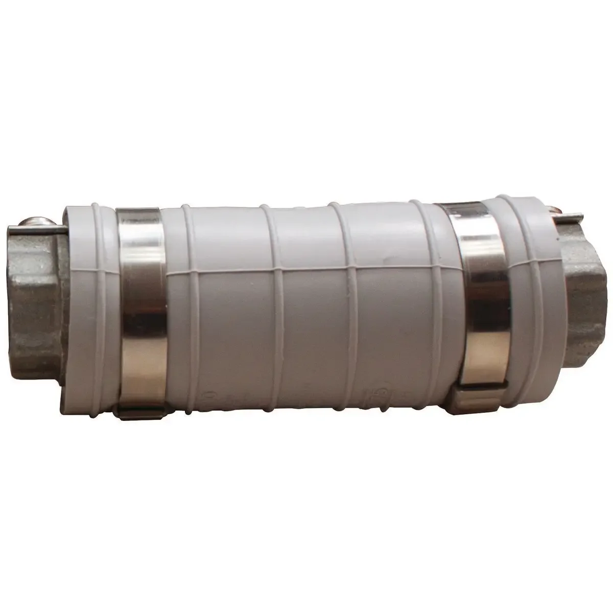 1/2 Inch Size Hub Deflection Fitting With Casted Za12 Zinc Alloy Couplings And Silicone Rubber Sleeve