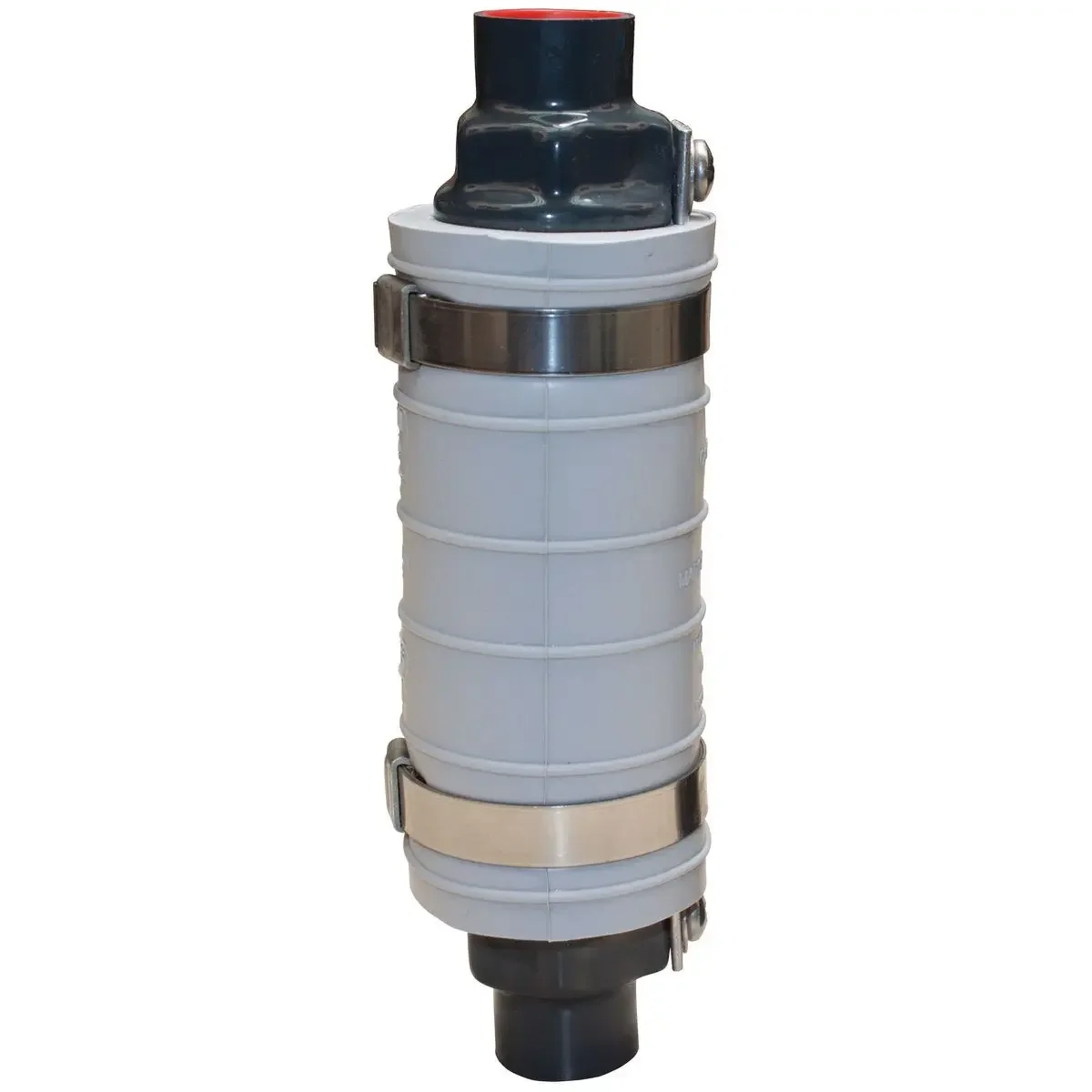 6 Inch Size Hub Deflection Fitting With Zinc Alloy Couplings Coated With Polyolefin And Silicone Rubber Sleeve