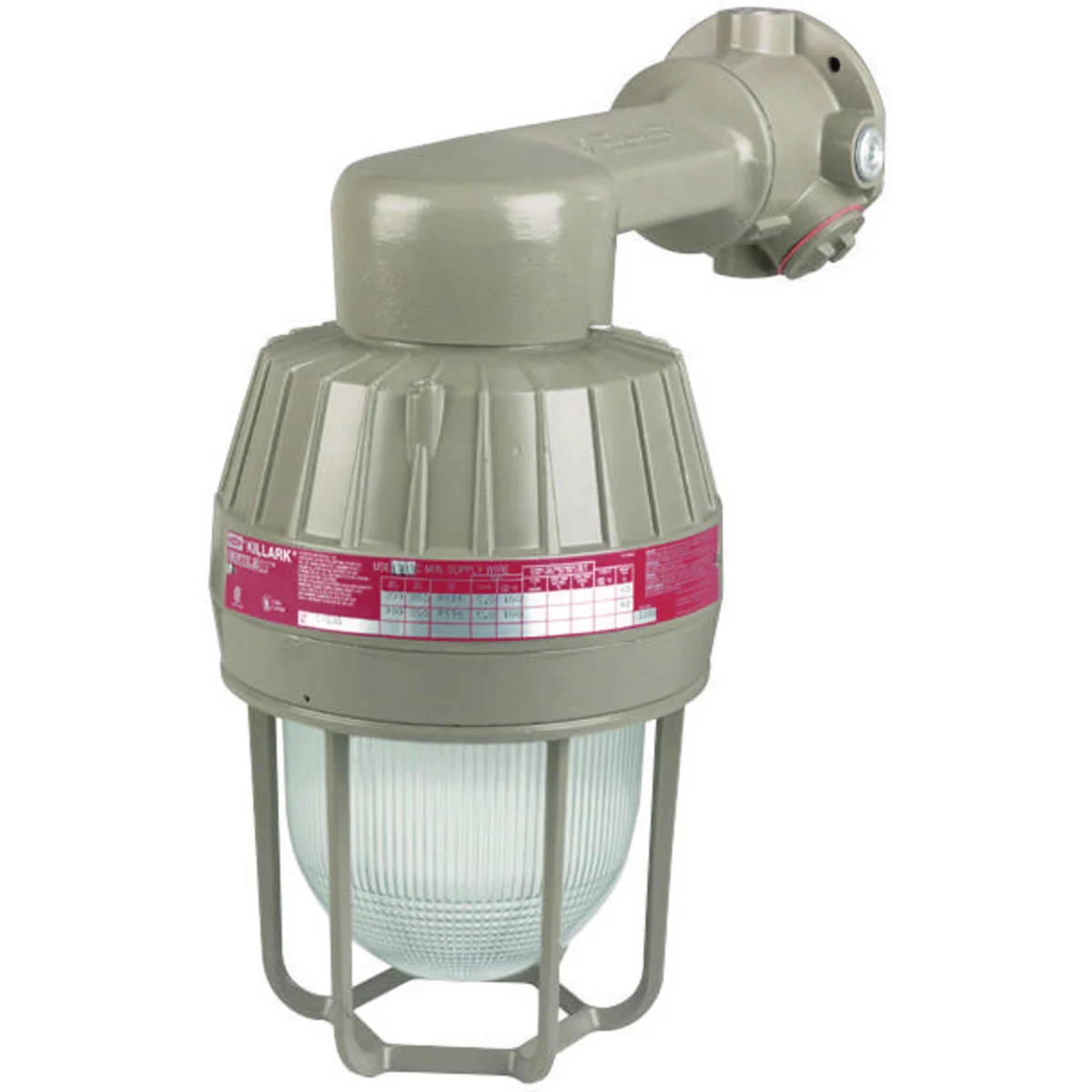 Hazardous Location Luminaire Housing, Aluminum, 200 W Incandescent