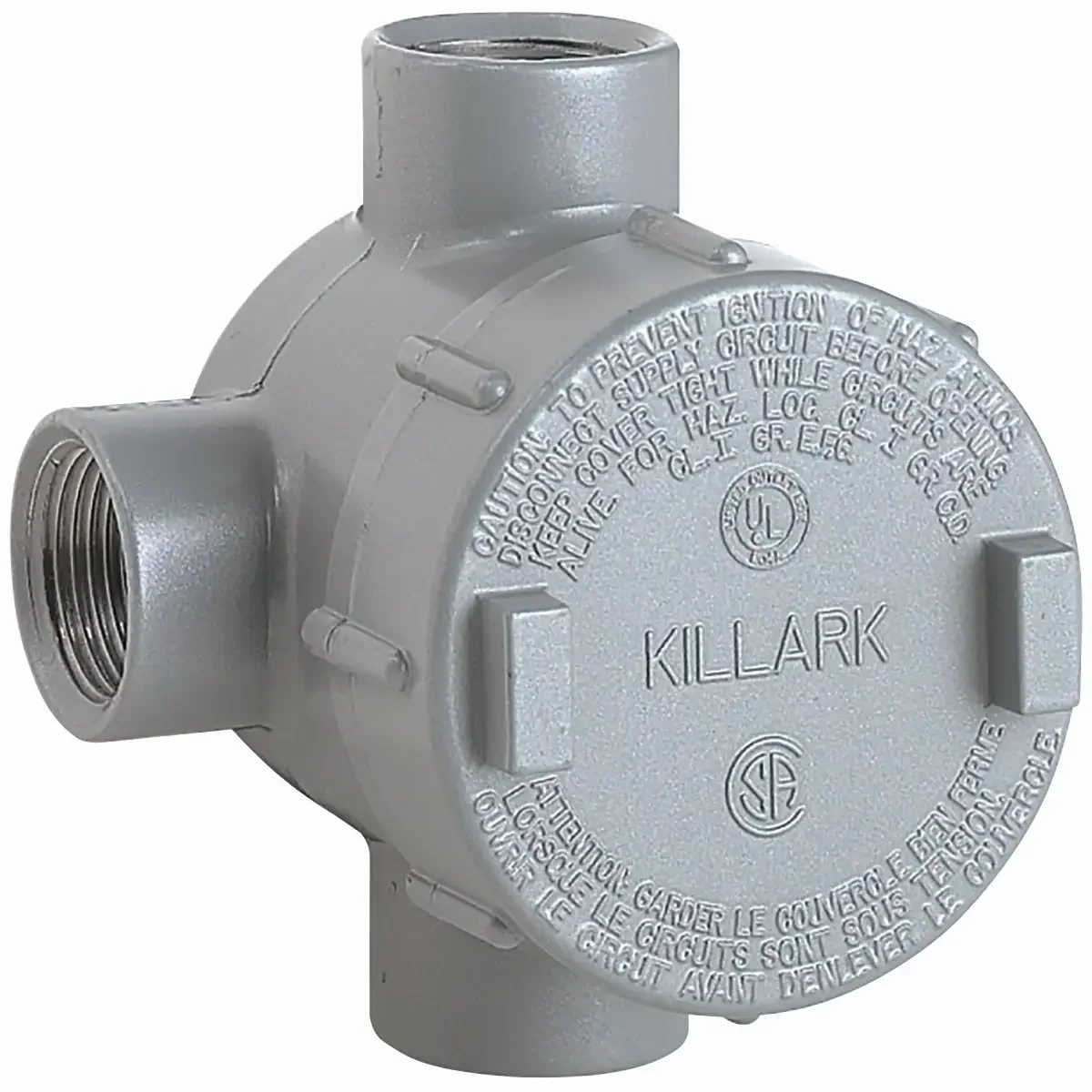 KILLARK GEJTT-5M Conduit Outlet Body Iron 1-1/2 Inch | AH2PNZ 2LLY9