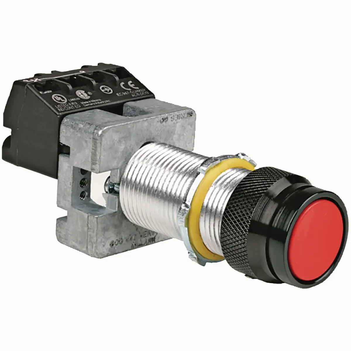 Long Momentary Contact Single Push Button Operator -Red Button