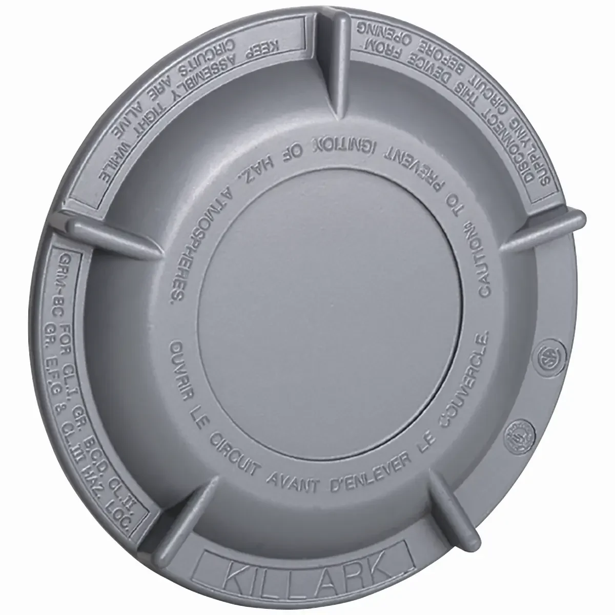 Blank Cover Grb, Cast Aluminum Type 4, Screw Cover Enclosure