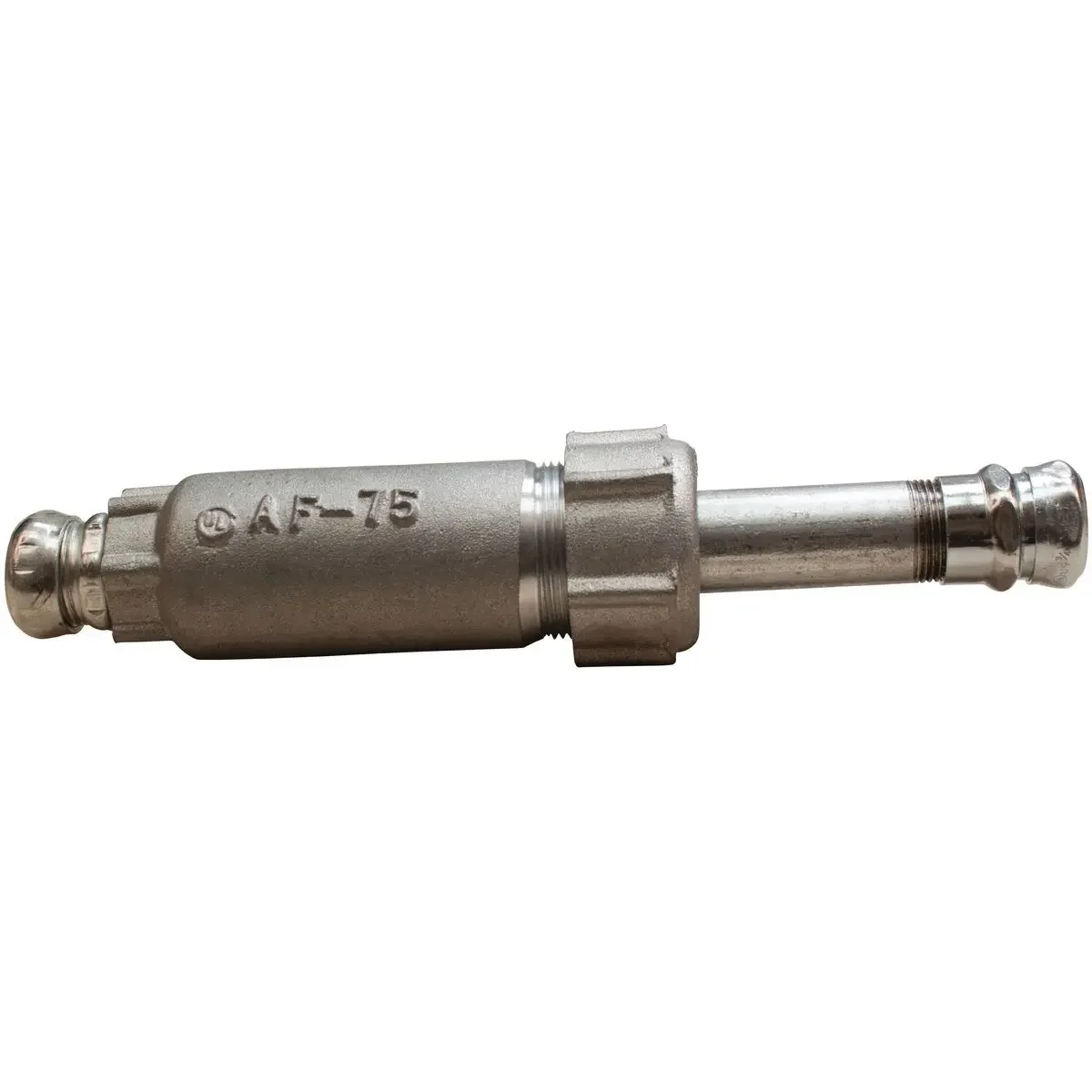 2-1/2 Inch Size Hub, Za12 Zinc Alloy Casted Expansion Fitting With 4 Inch Size Linear Movement For Emt Conduit