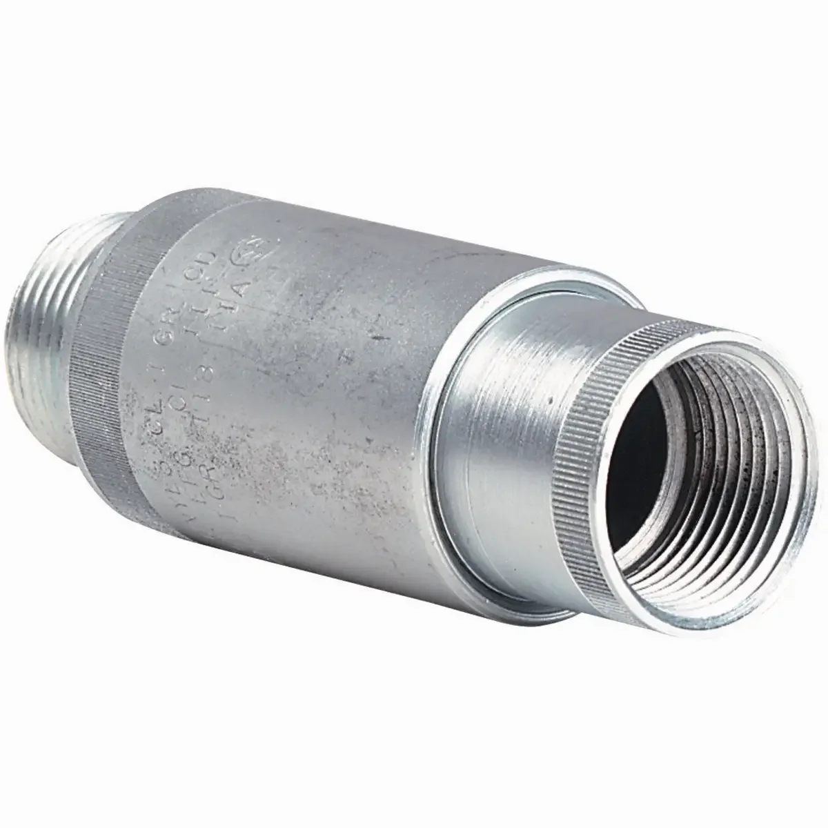Fittings, Expansion Conduit Unions, Male, Long, Hub Size 1/2 In