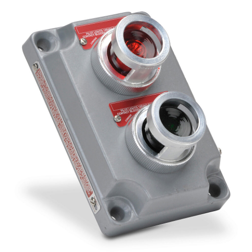 KILLARK XCS-0B30RLD-GLD Pilot Light, 110 VAC/VDC LED, Red/Green | CV6UNY