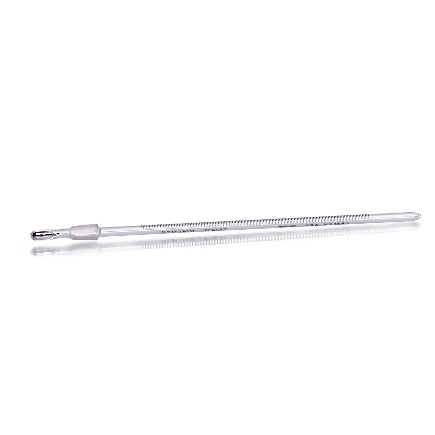 Mercury Thermometer, with 7/12 joint, range 0 to 150 Deg C