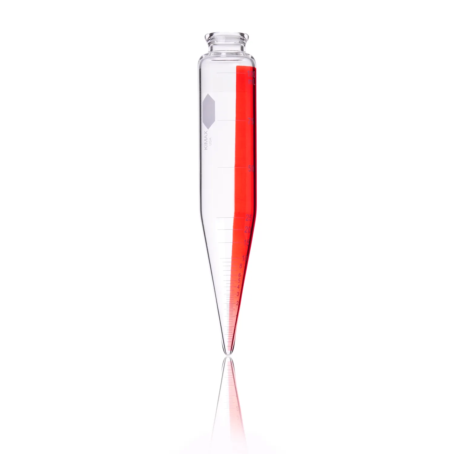 Centrifuge Tube, 100 ml Capacity, 200 mm Length, 38 mm OD