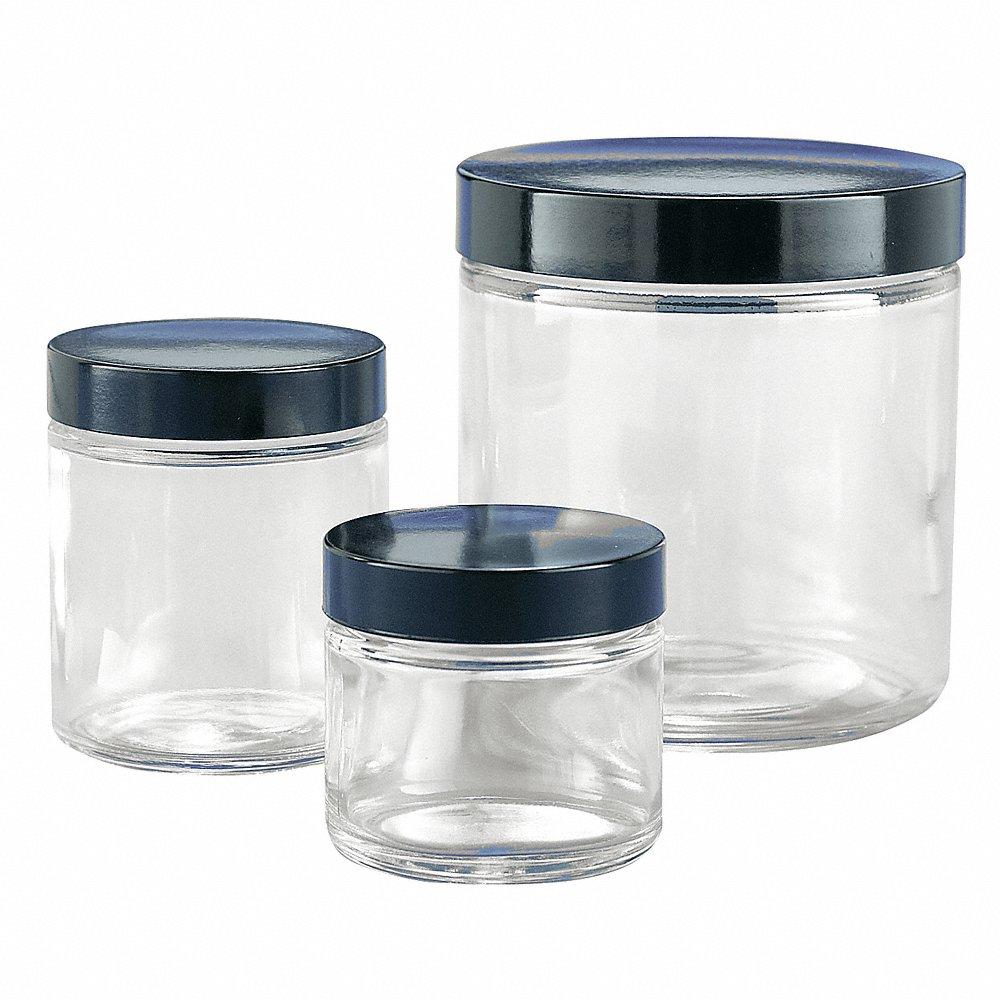 KIMBLE CHASE 5410663C-24 Jar, 6 oz Capacity, Rubber, 24Pk | CJ2QGM 8ZHW9