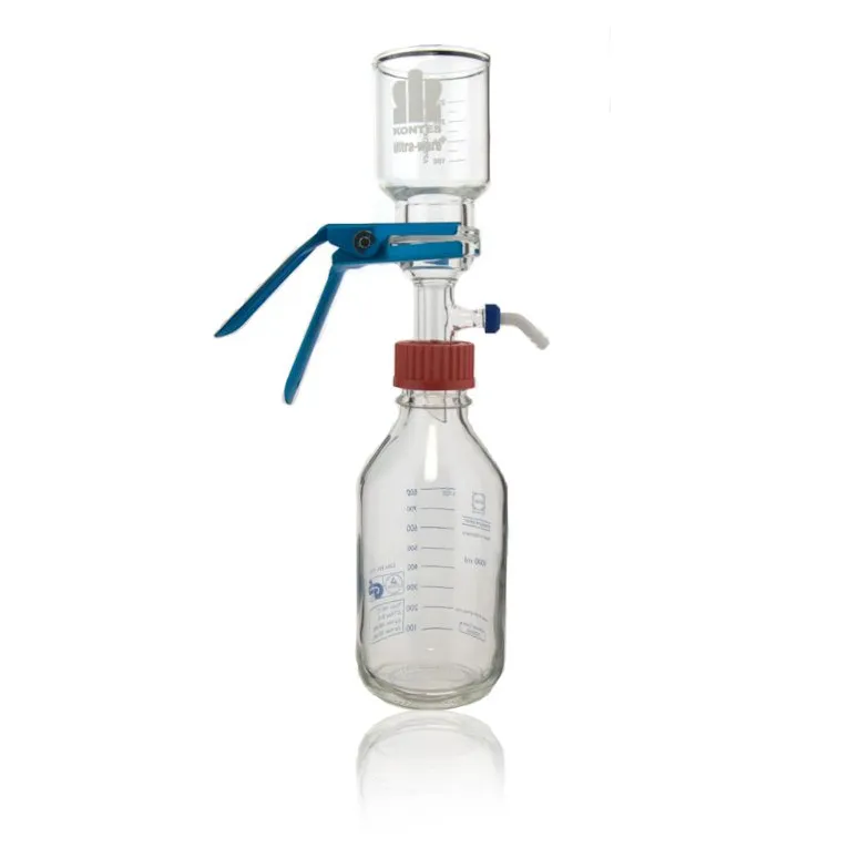 Microfiltration Assembly, With GL45 Bottle, 47 mm