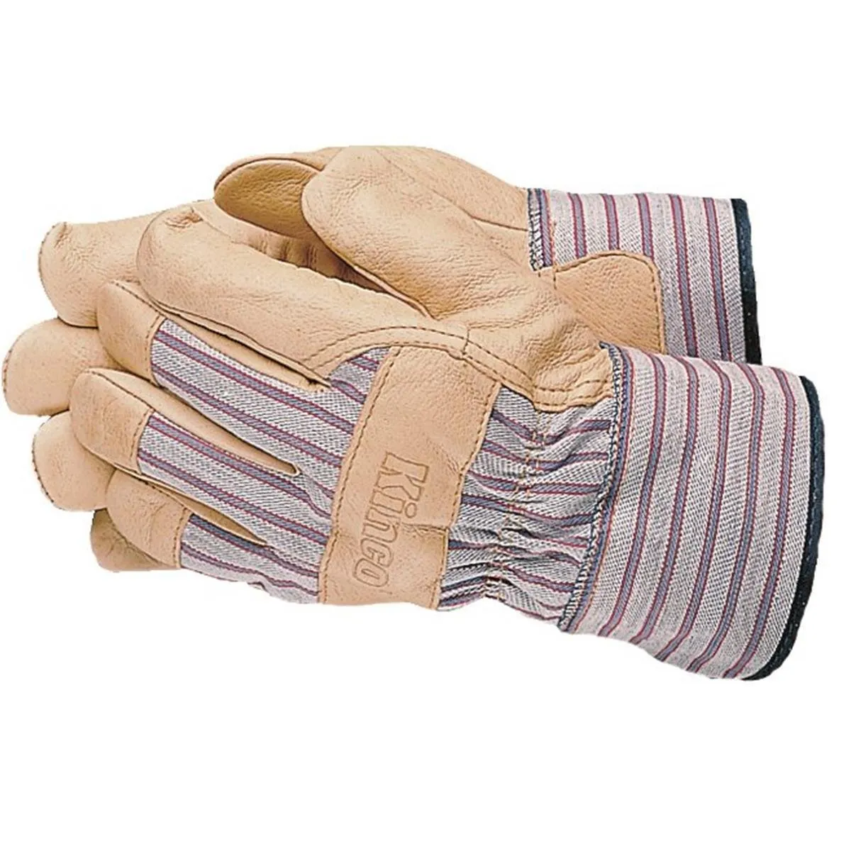 Kinco Grain Pigskin Palm Gloves with Safety Cuff