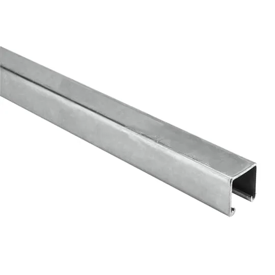 Channel, Hot Dipped Galvanized Finish, Solid Base Type, Steel