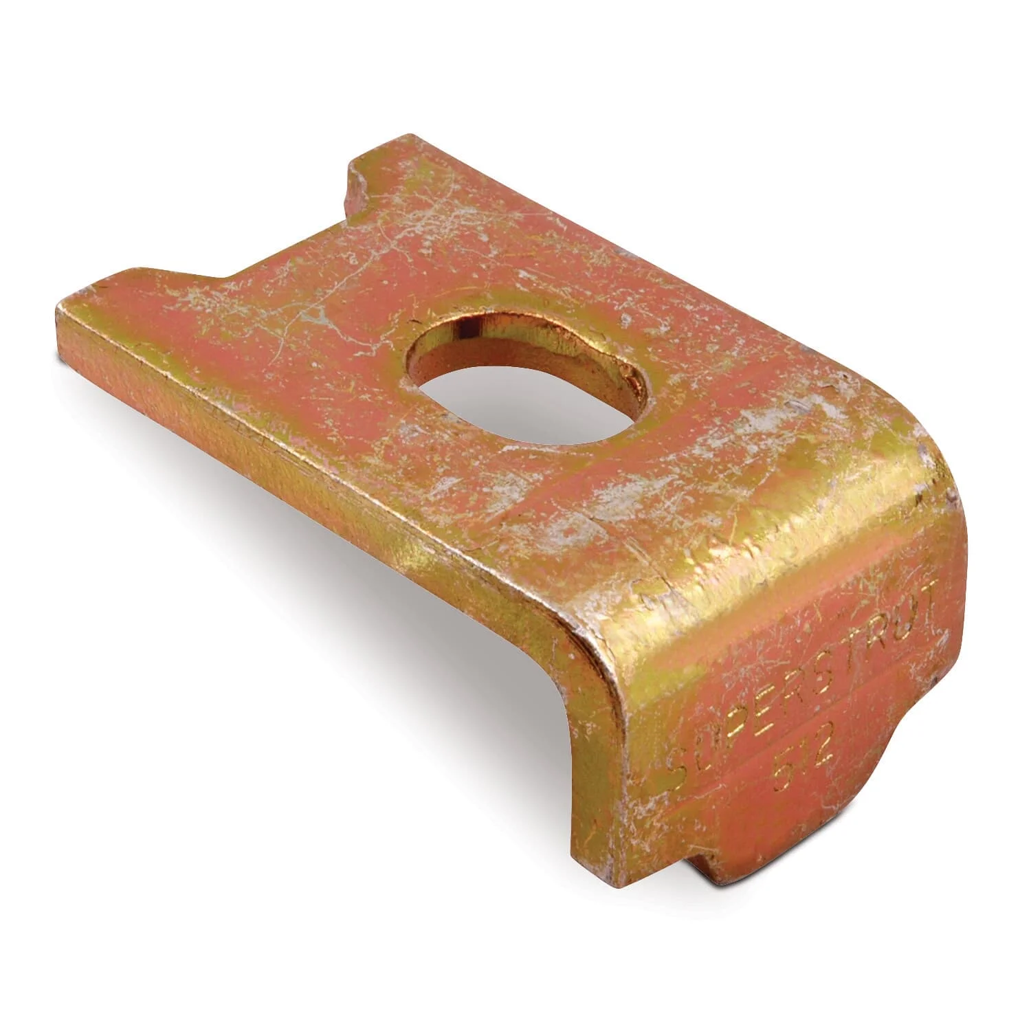 Beam Clamp, Galv-Krom Finish, 500 Lb Load Capacity, Steel