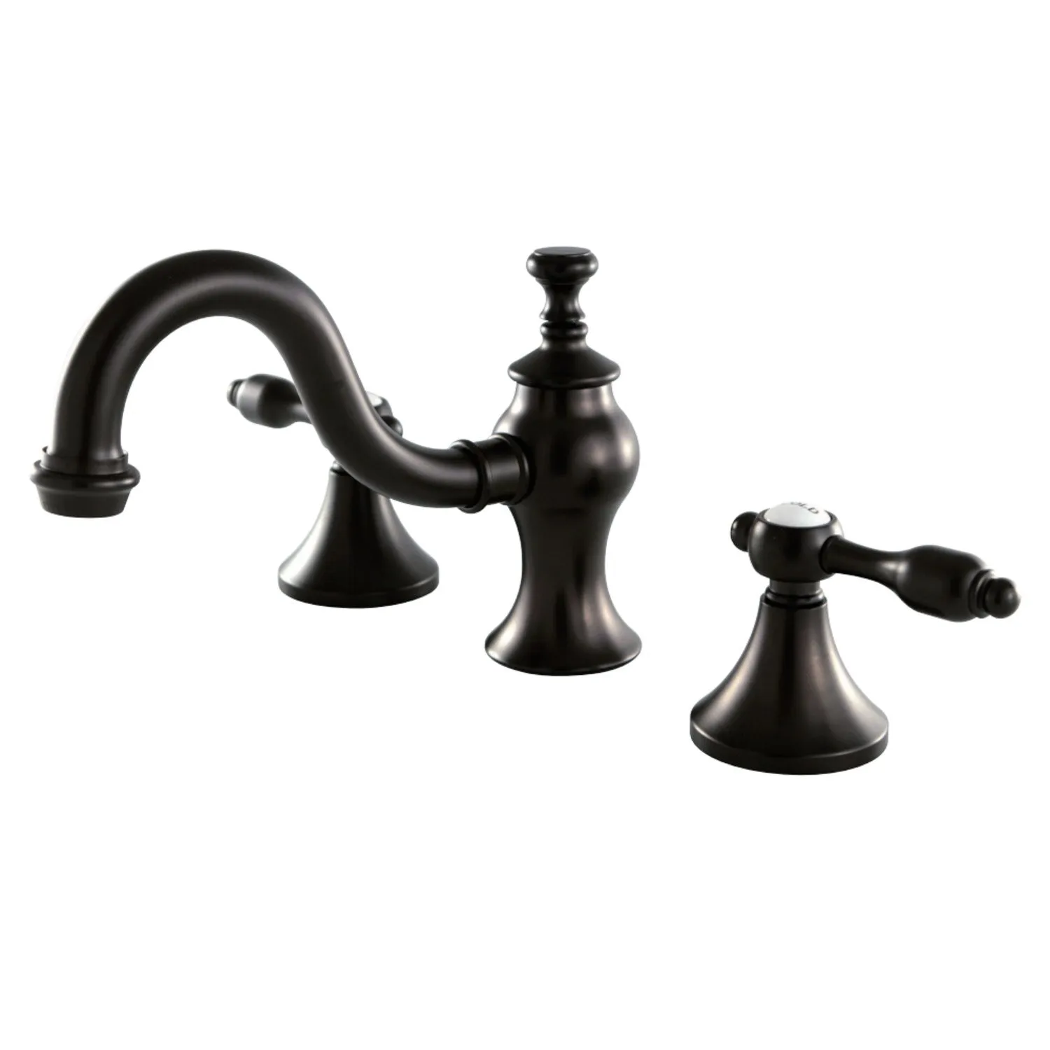 KINGSTON BRASS KC7165TAL KC7165TAL 8 Inch Widespread Bathroom Faucet, Oil Rubbed Bronze | CY8BUT