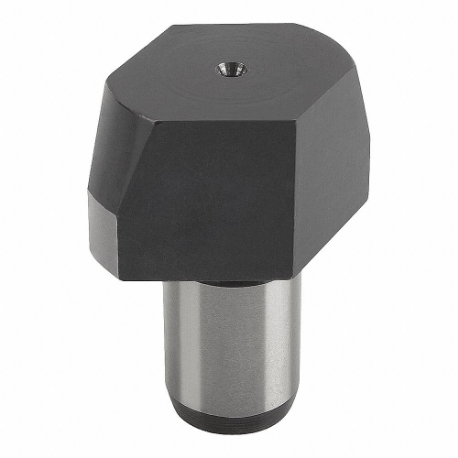 KIPP K0293.412 Stepped Diamond Locating P Inch, Flattened, Shouldered, Tool Steel, 6 mm Shank Outside Dia | CR7EAY 615U37