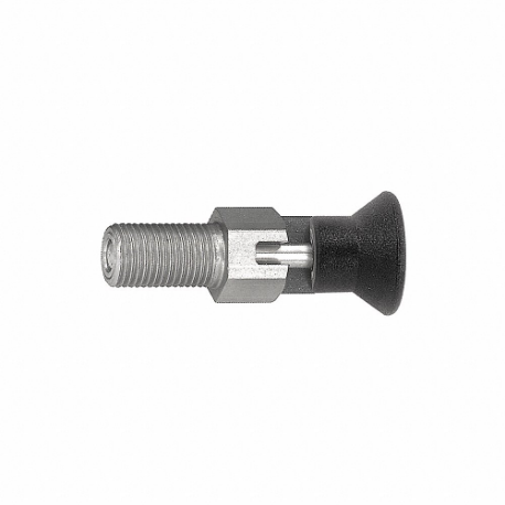 KIPP K0338.03412 Spring Plunger, Lockout, Without Locking Nut, Stainless Steel | CR7CTH 53ED47