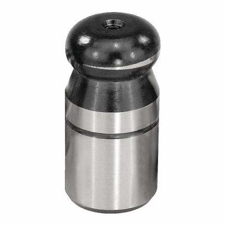 KIPP K0350.508 Locating Pin w/Ball End, Ball End, Stainless Steel, 8 mm Shank OD, 10 mm Shank Length | CR7CBQ 615V69