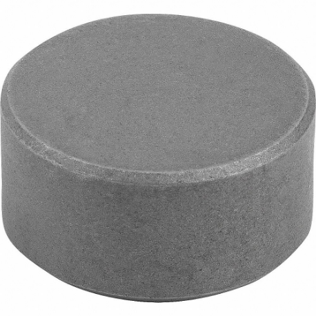 KIPP K0385.10102 Through-Hole Tapped Gripper w/Flat Face, 10 mm Dia, M5, 10 mm Height, Flat Face | CR7APG 801X66