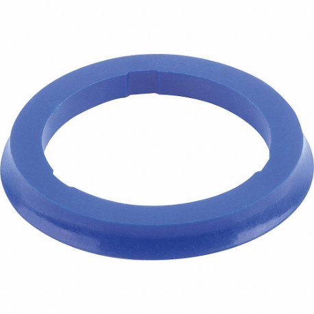Sealing Washer, Plastic, Rubber, 37.2 mm O.D., 29 mm I.D., Blue