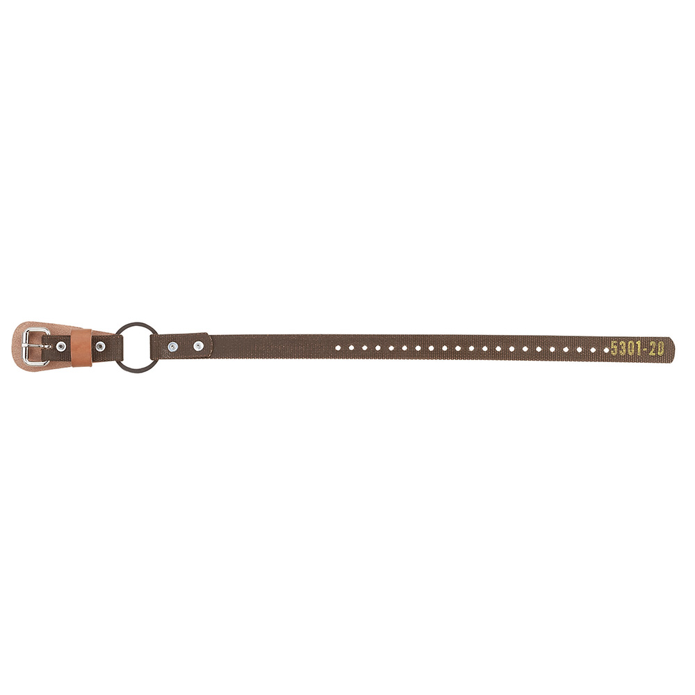 KLEIN TOOLS 530120 Pole Climbers Ankle Straps, Width 1 Inch | CE4YDZ