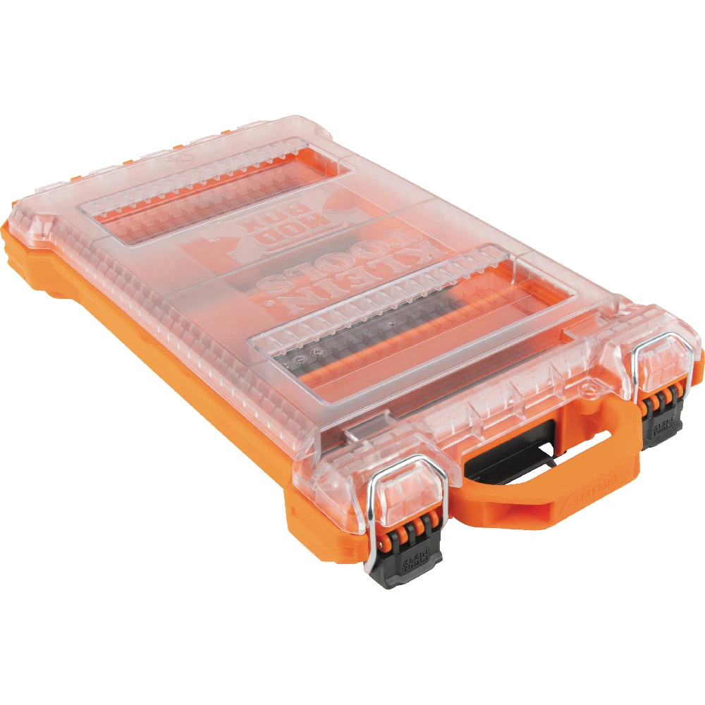 Tool Bag, 16 3/16 Inch W x 9 Inch D x 2 7/8 Inch H, Polypropylene, Orange