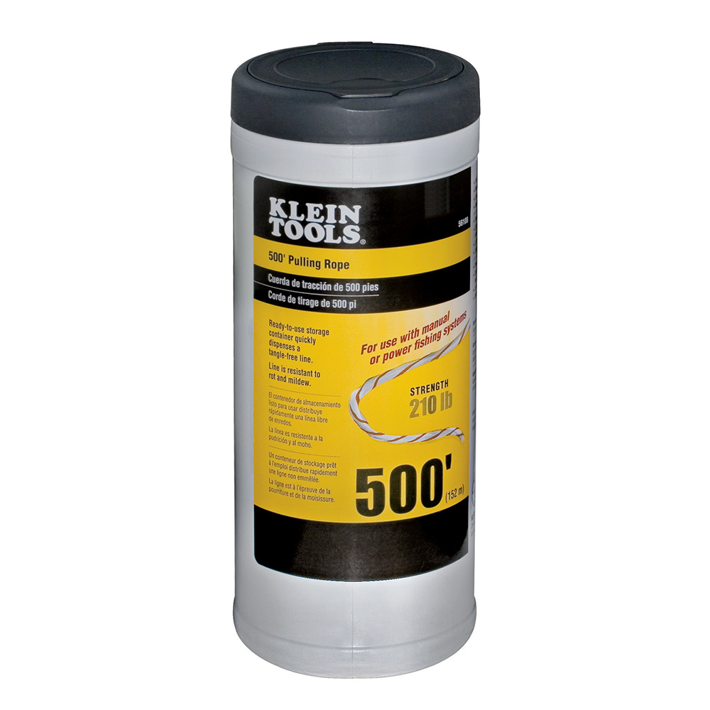 Orange Tracer Poly Pull Line, Length 500 Feet