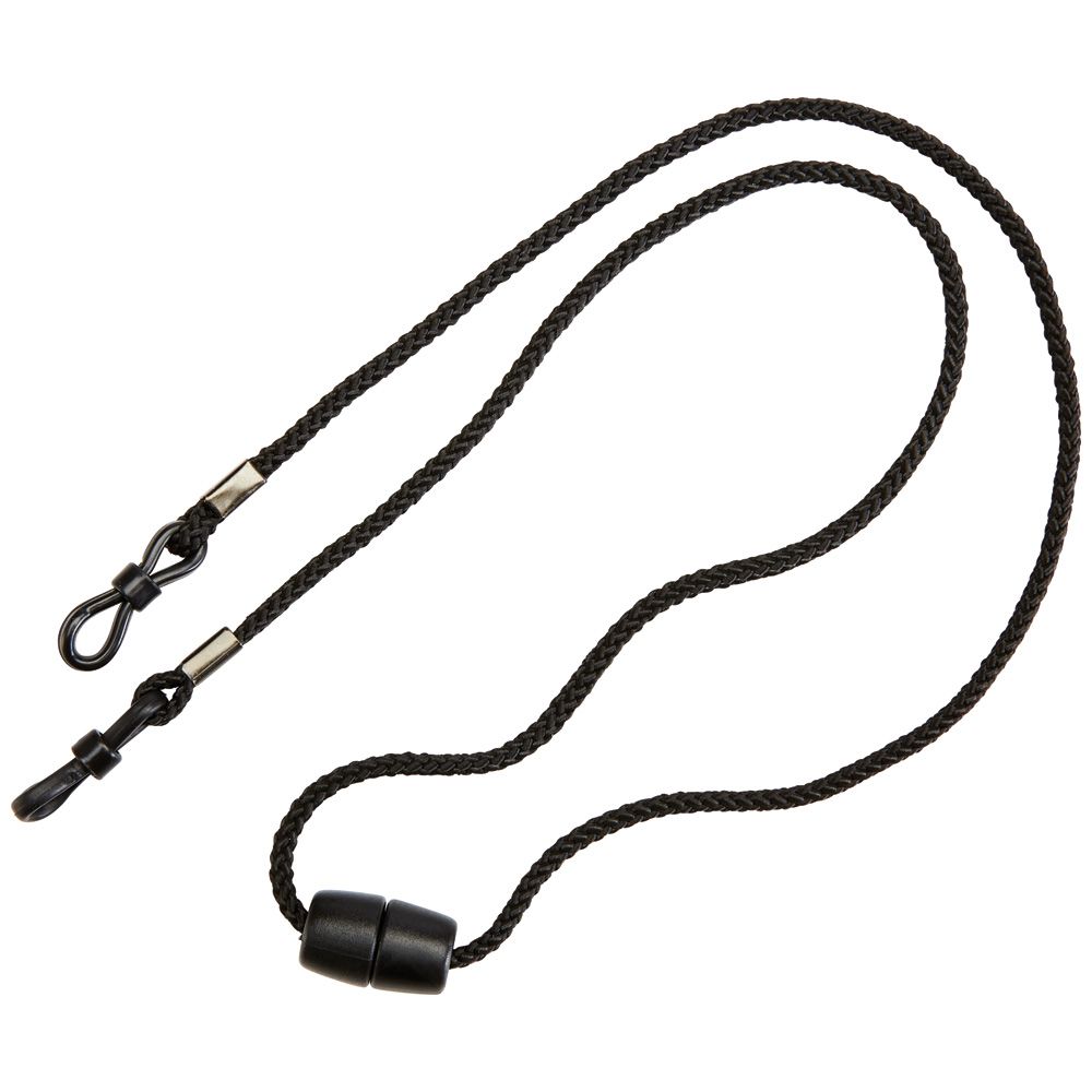 Breakaway Lanyard, Safety Glass, 27 Inch Length, Synthetic Fiber