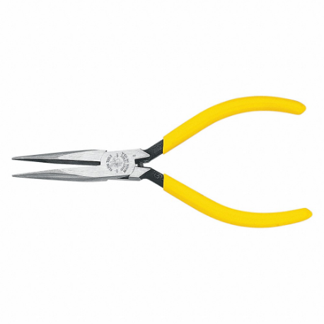 KLEIN TOOLS D307-51/2C Long Nose Pliers, Slim, 1/32 Inch Point Diameter, 5-Inch | CF3QJY 71224-1