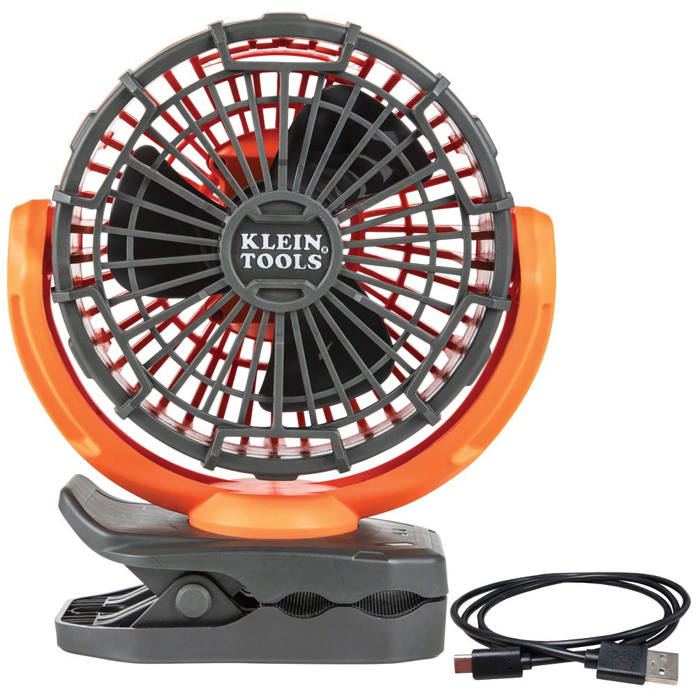 Rechargeable Personal Jobsite Fan, 2 Speed