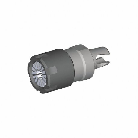 KM SYSTEMS KM2016ER11020 Collet Chuck, Km16 Taper Size, 20 mm Projection, Er11 Collet Series | CR7GEB 302PF8