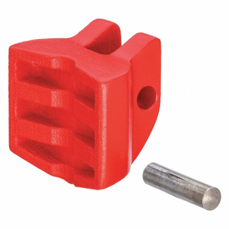 Tiling Miscellaneous Tool, Repl Jaw, 1 Pieces, 1-9/64 Inch Size, Red, Plastic