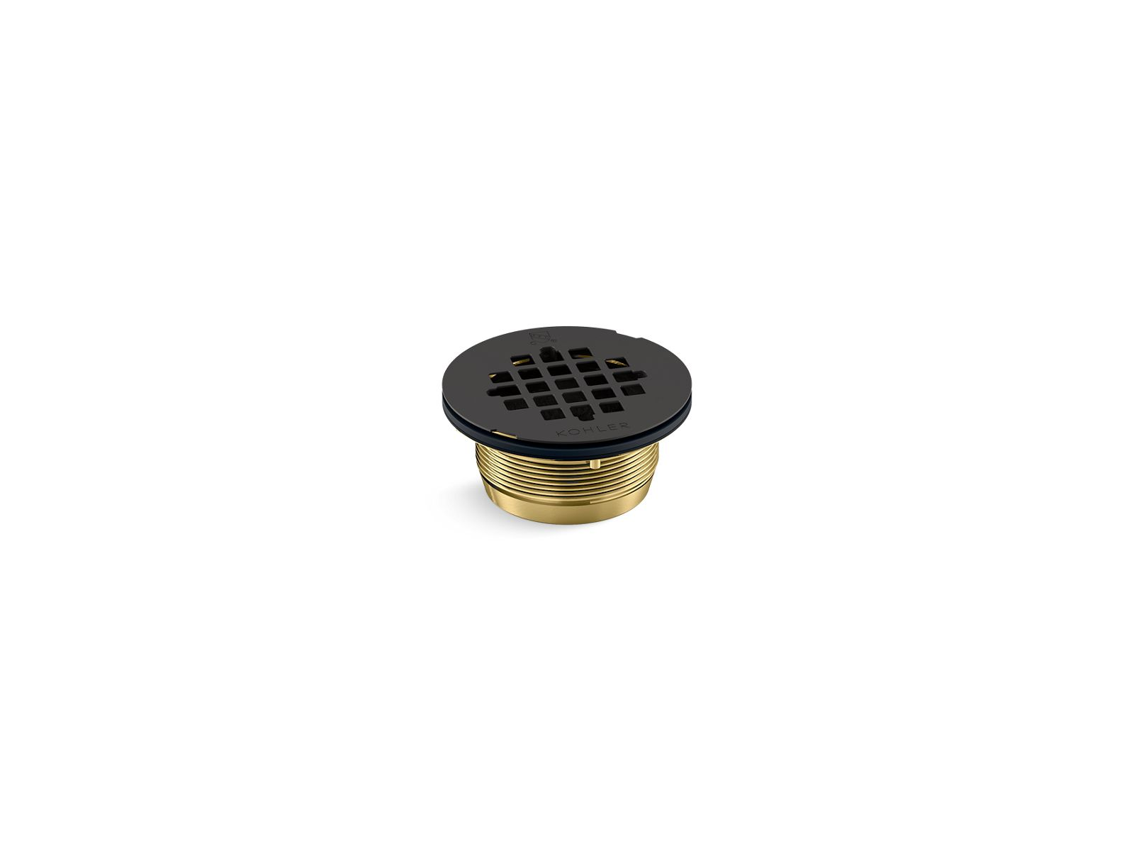 Round Brass Shower Receptor Drain