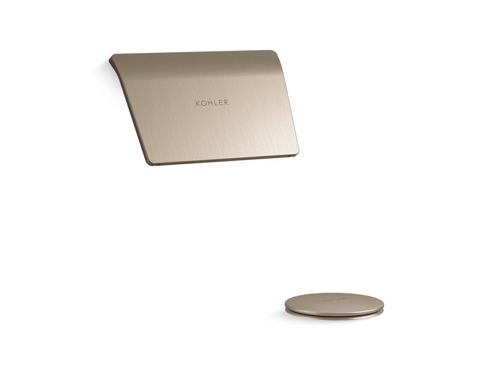 Tea-For-Two Bath Drain Trim