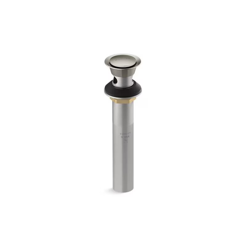 Clicker Drain With Overflow
