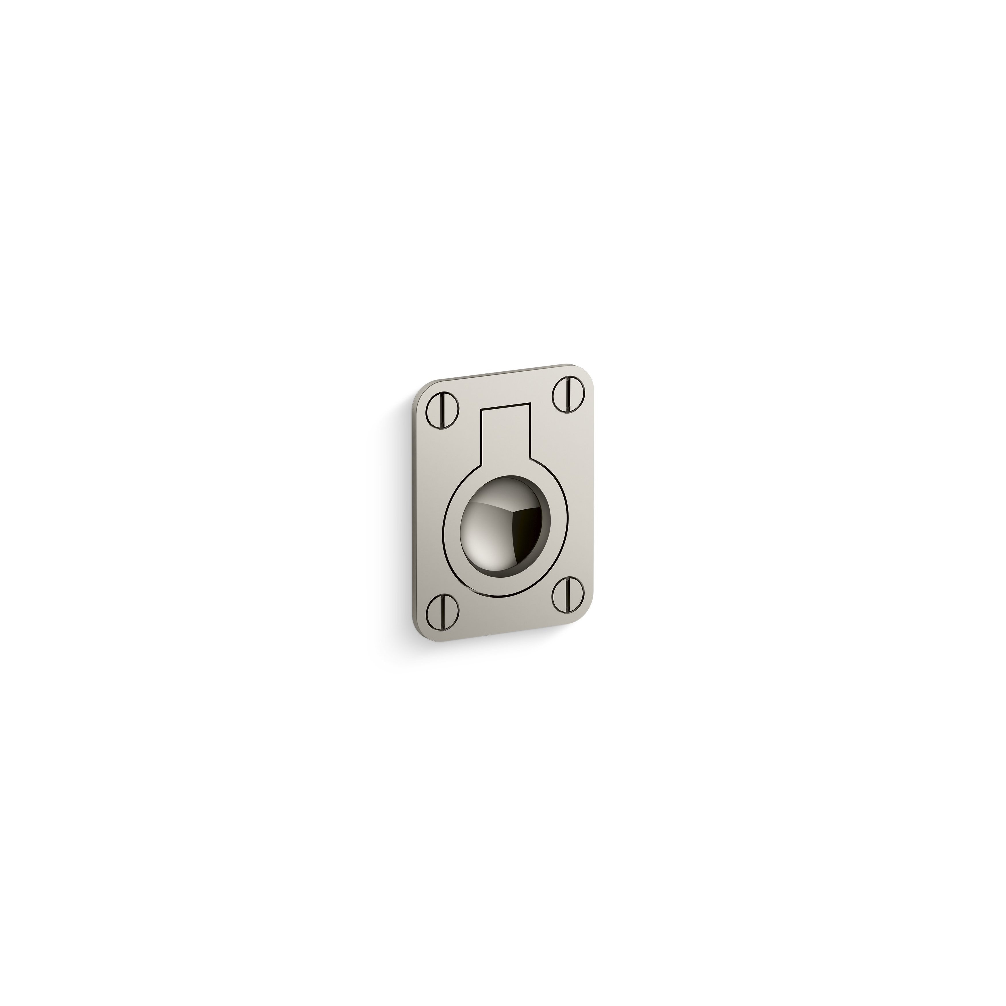 Cabinet Knob in Vibrant Polished Nickel
