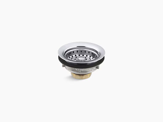 Stainless Steel Sink Strainer, Less Tailpiece