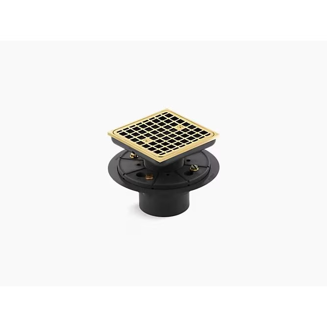Square Design Tile-In Shower Drain