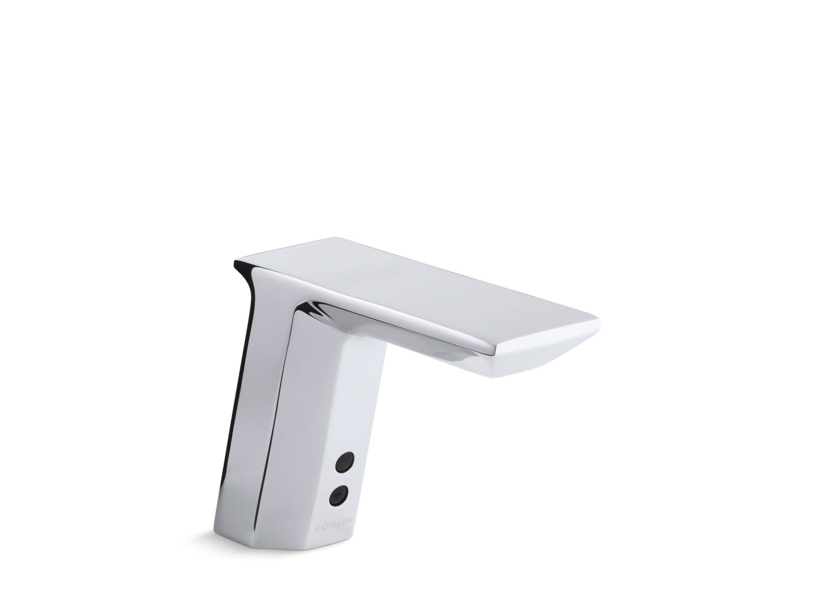 Deck Mount Faucet, Touchless, Temperature Mixer, Dc Powered, 0.5 GPM