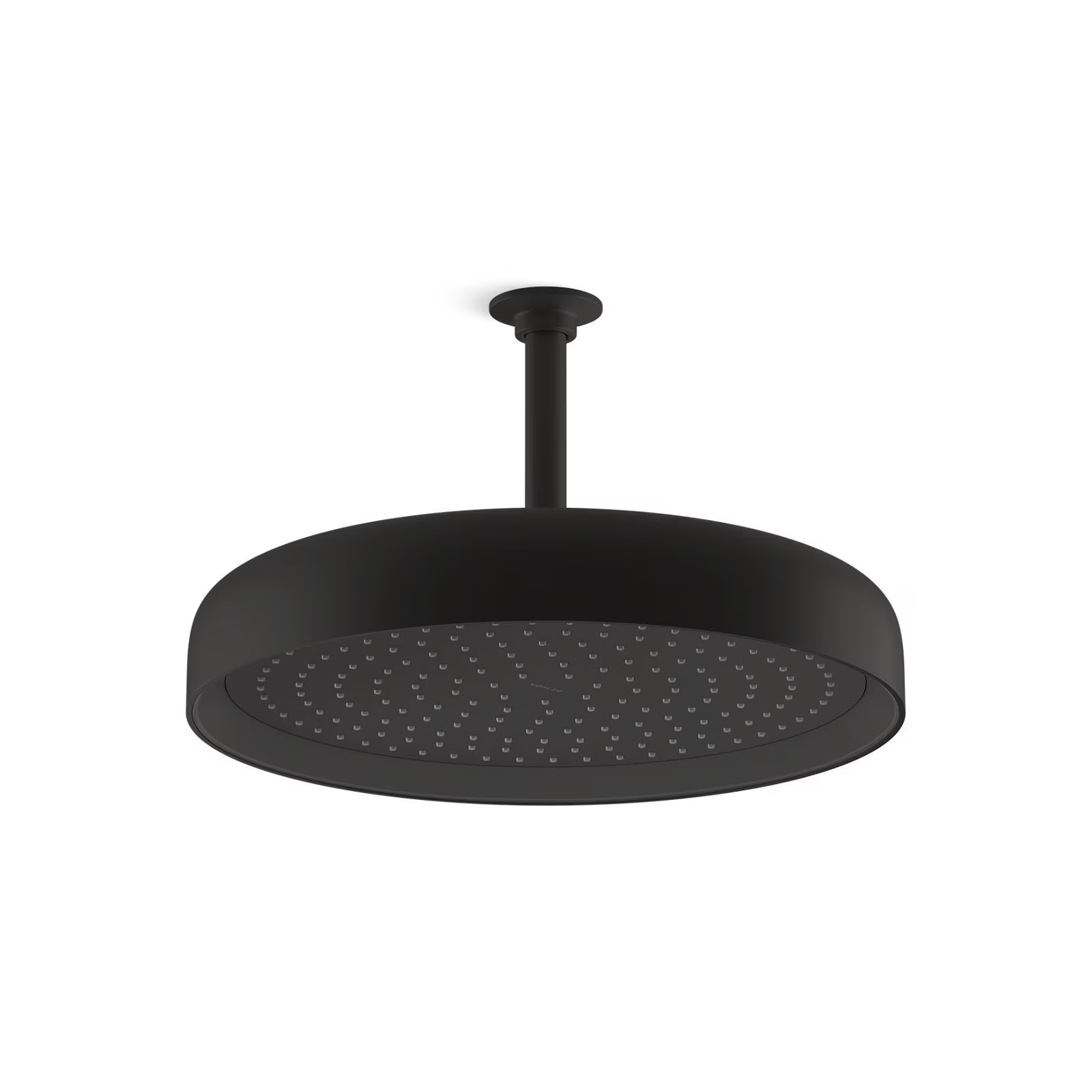 Rainhead, Single Function, 12 inch Size, Rainhead Matte Black